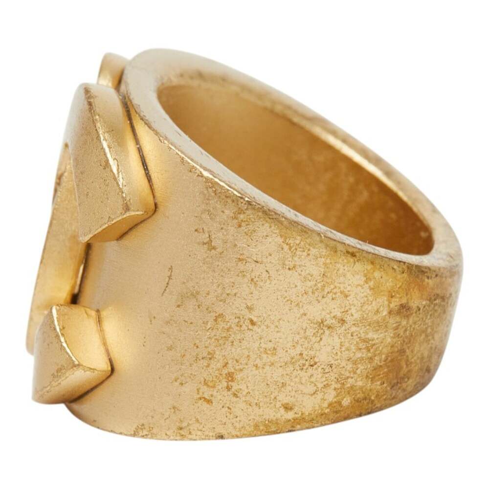 Chanel Cc Logo Ring Metal #266453C65B - Picture 3 of 6